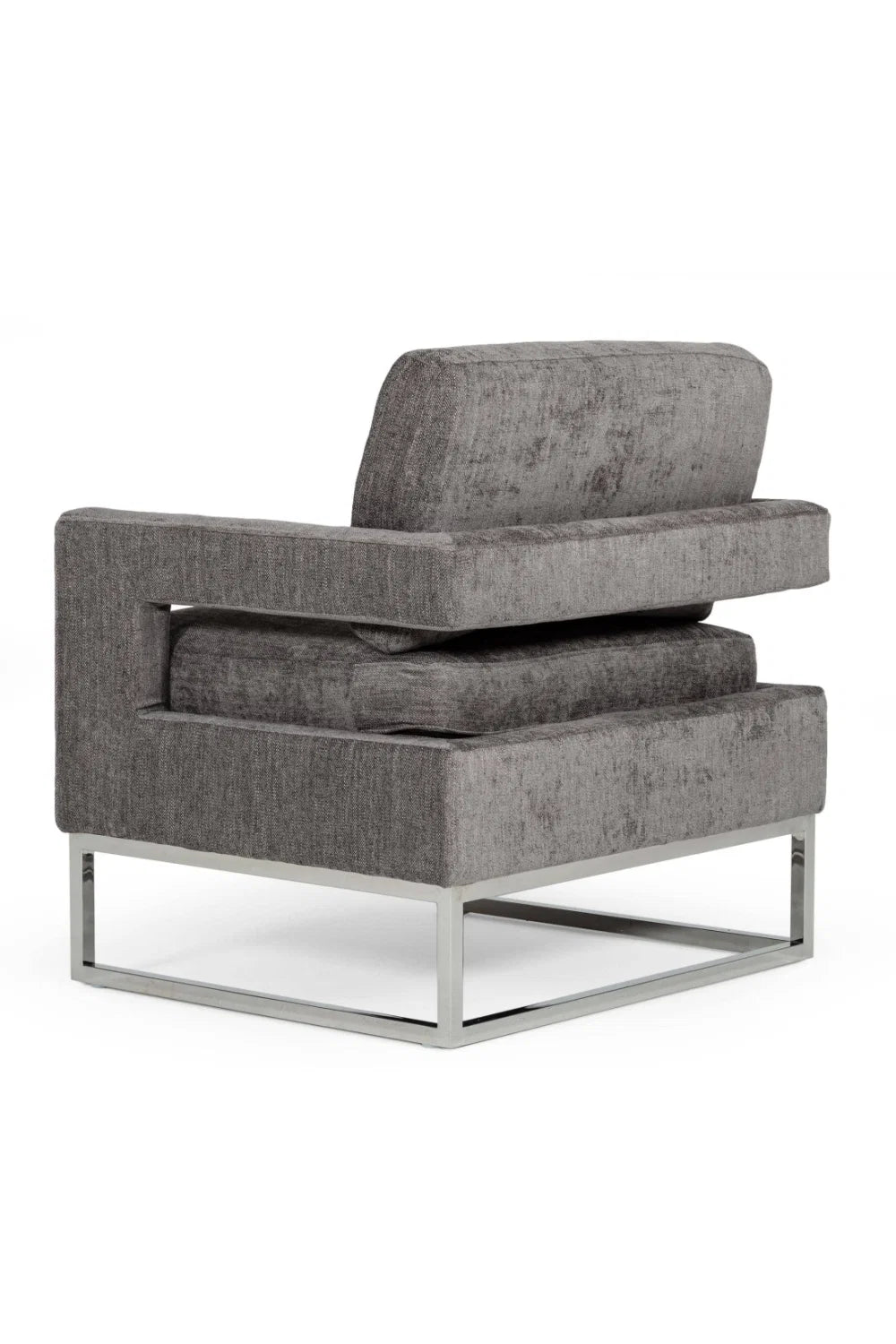 Luxury Velvet Accent Chair Modern Italian Style for Villa