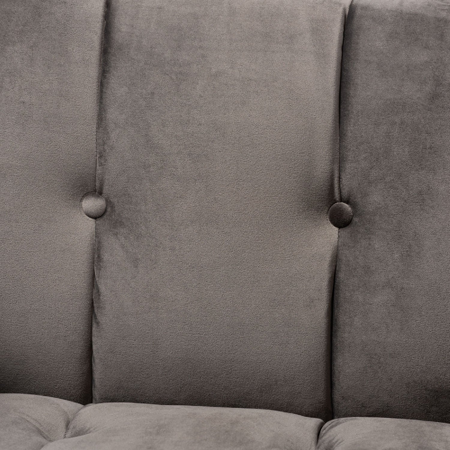 Luxury Velvet Button Tufted Accent Chair Modern Italian Style for Villa
