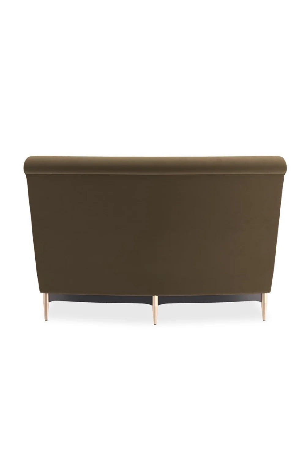 Luxury Velvet Fabric Sectional Sofa Modern Italian Style for Villa