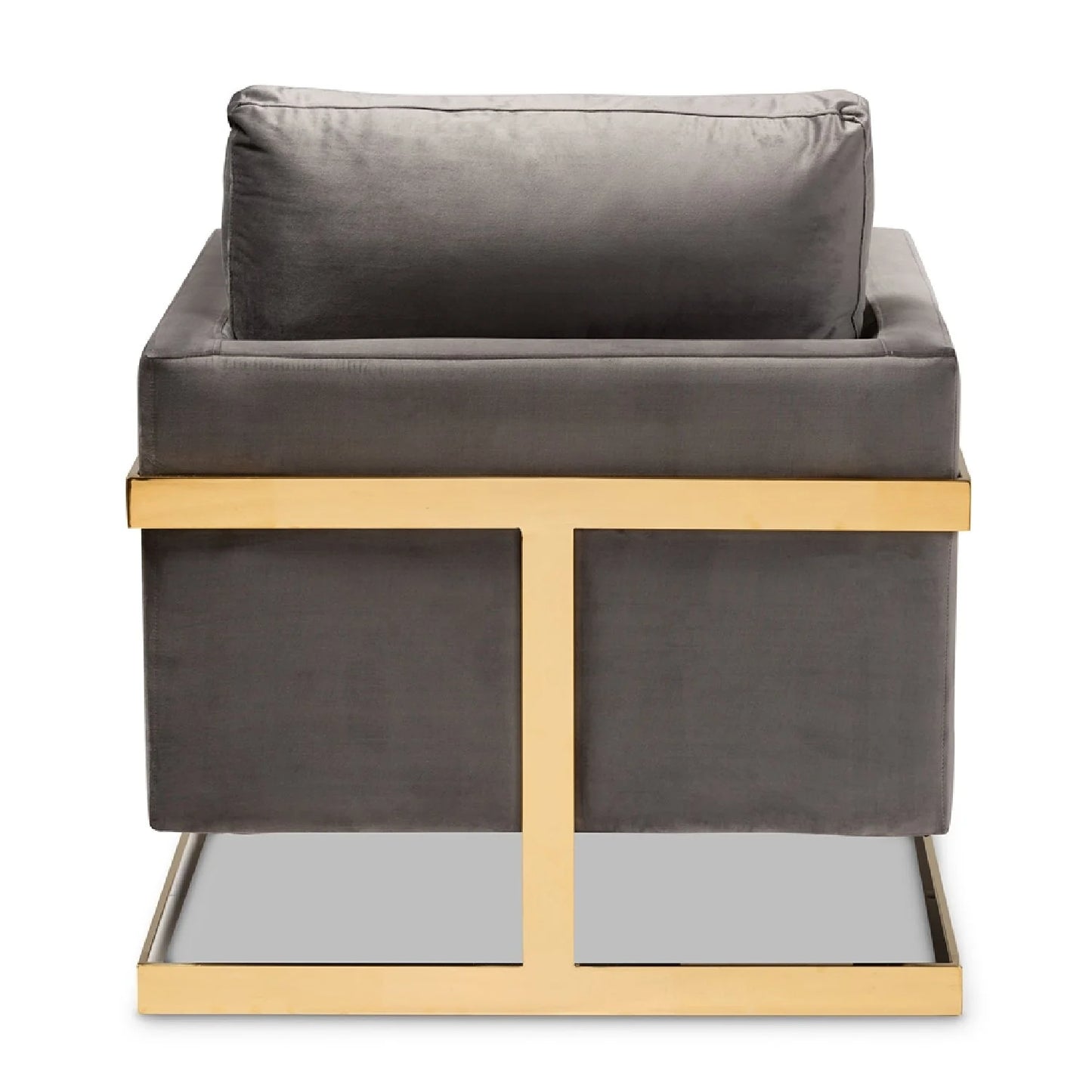 Luxury Velvet Matteo Accent Chair Modern Italian Style for Villa