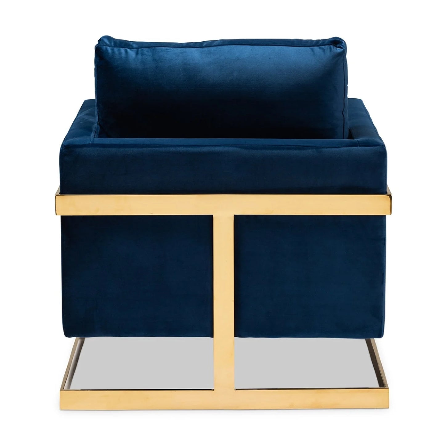 Luxury Velvet Matteo Accent Chair Modern Italian Style for Villa