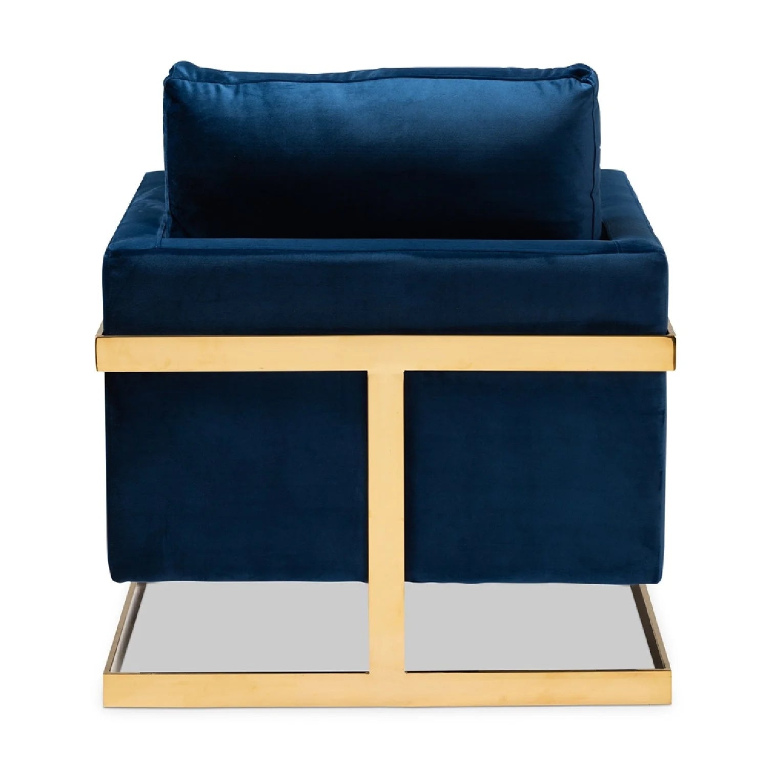 Luxury Velvet Matteo Accent Chair Modern Italian Style for Villa