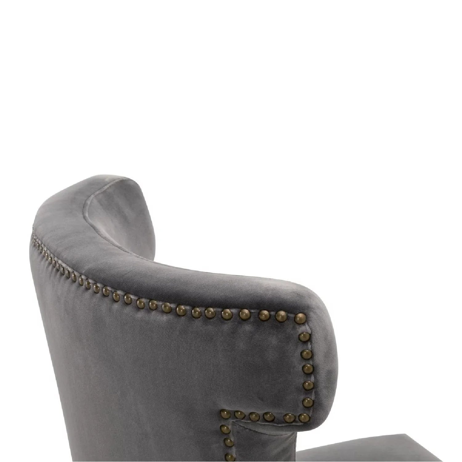 Luxury Velvet Modern Dining Chair European Style for Villa