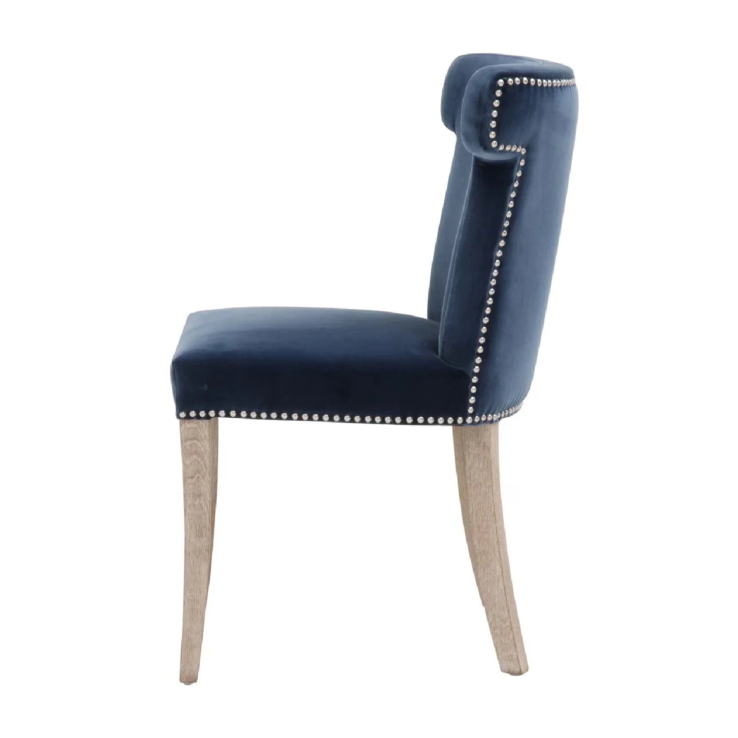 Luxury Velvet Modern Dining Chair European Style for Villa