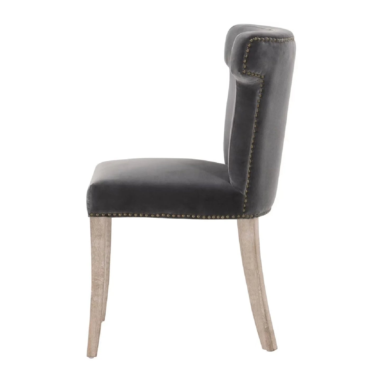 Luxury Velvet Modern Dining Chair European Style for Villa