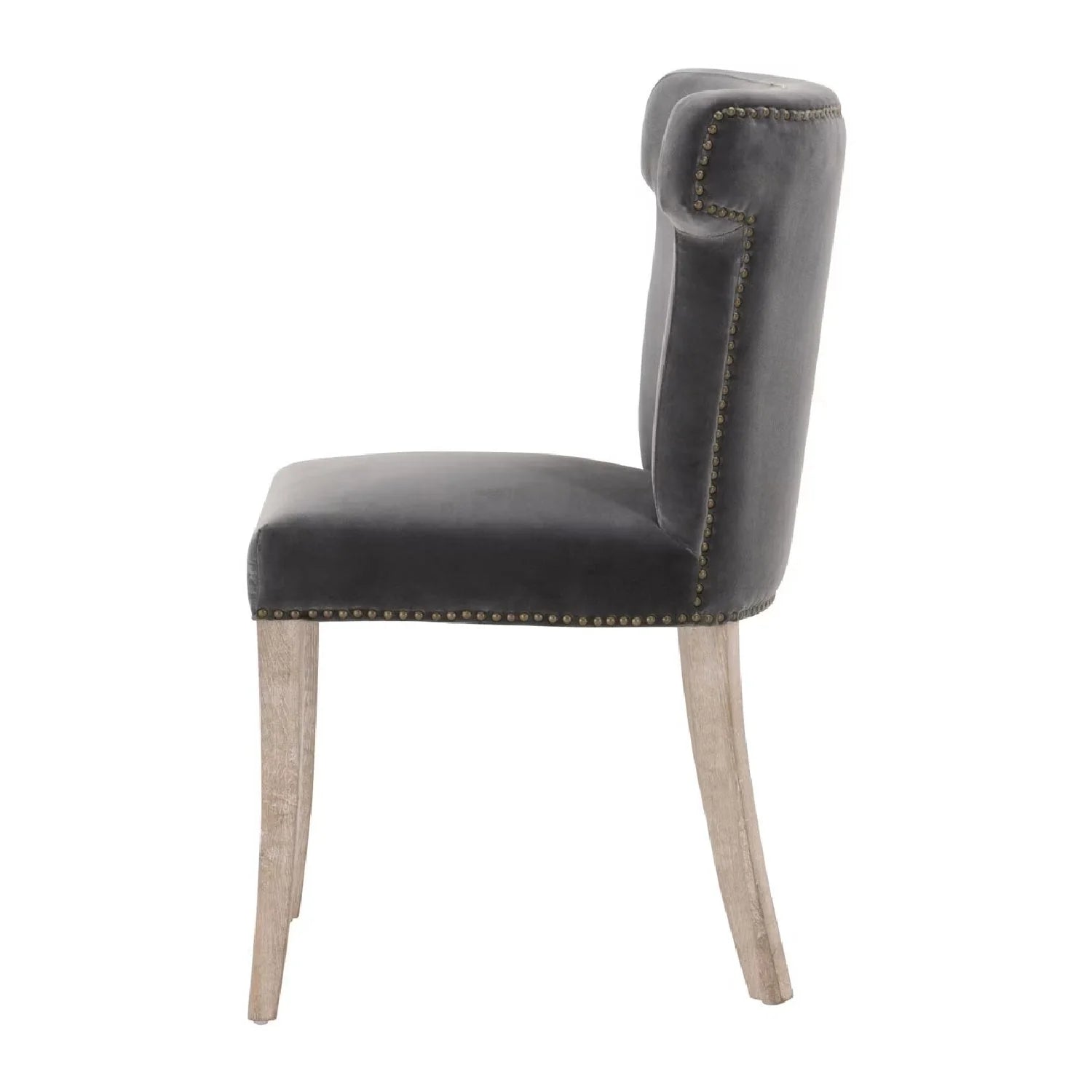 Luxury Velvet Modern Dining Chair European Style for Villa
