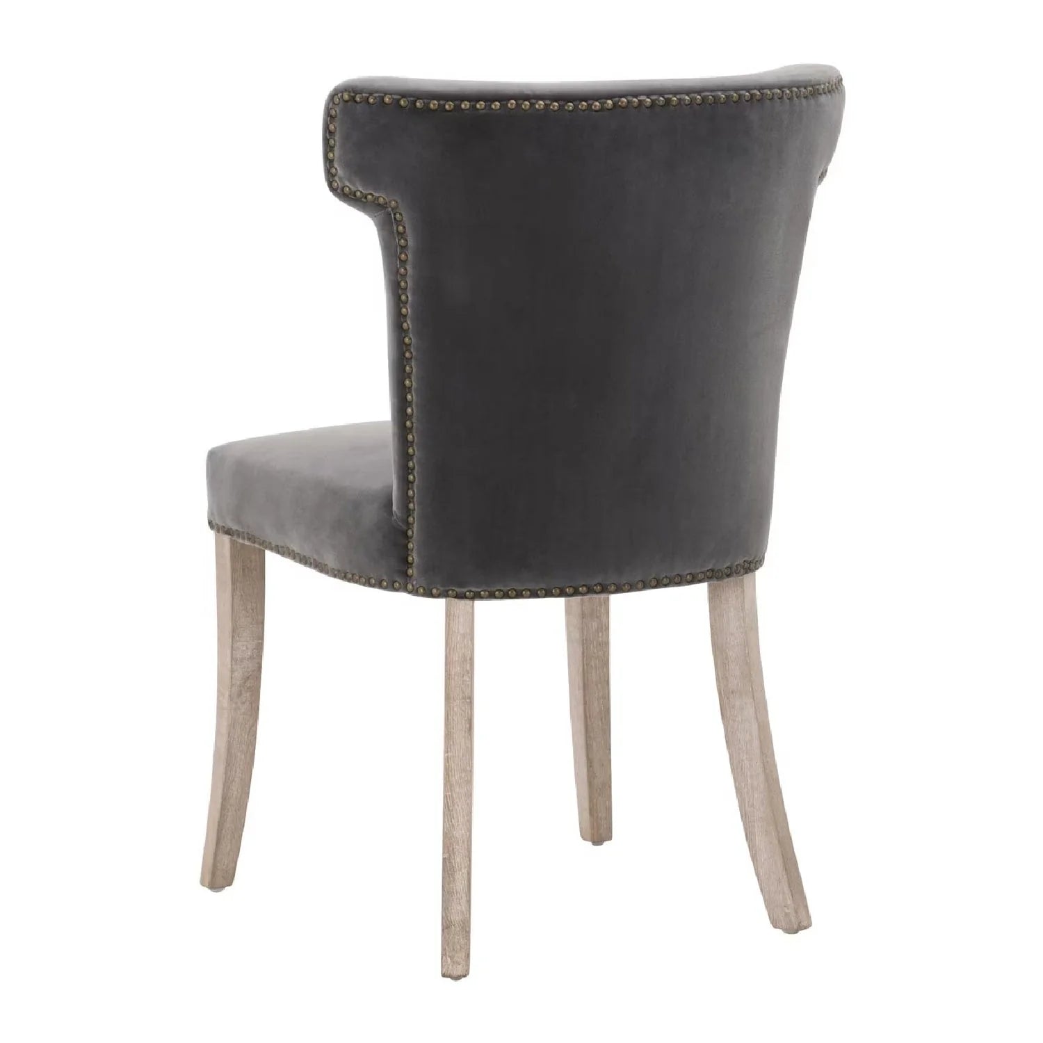 Luxury Velvet Modern Dining Chair European Style for Villa