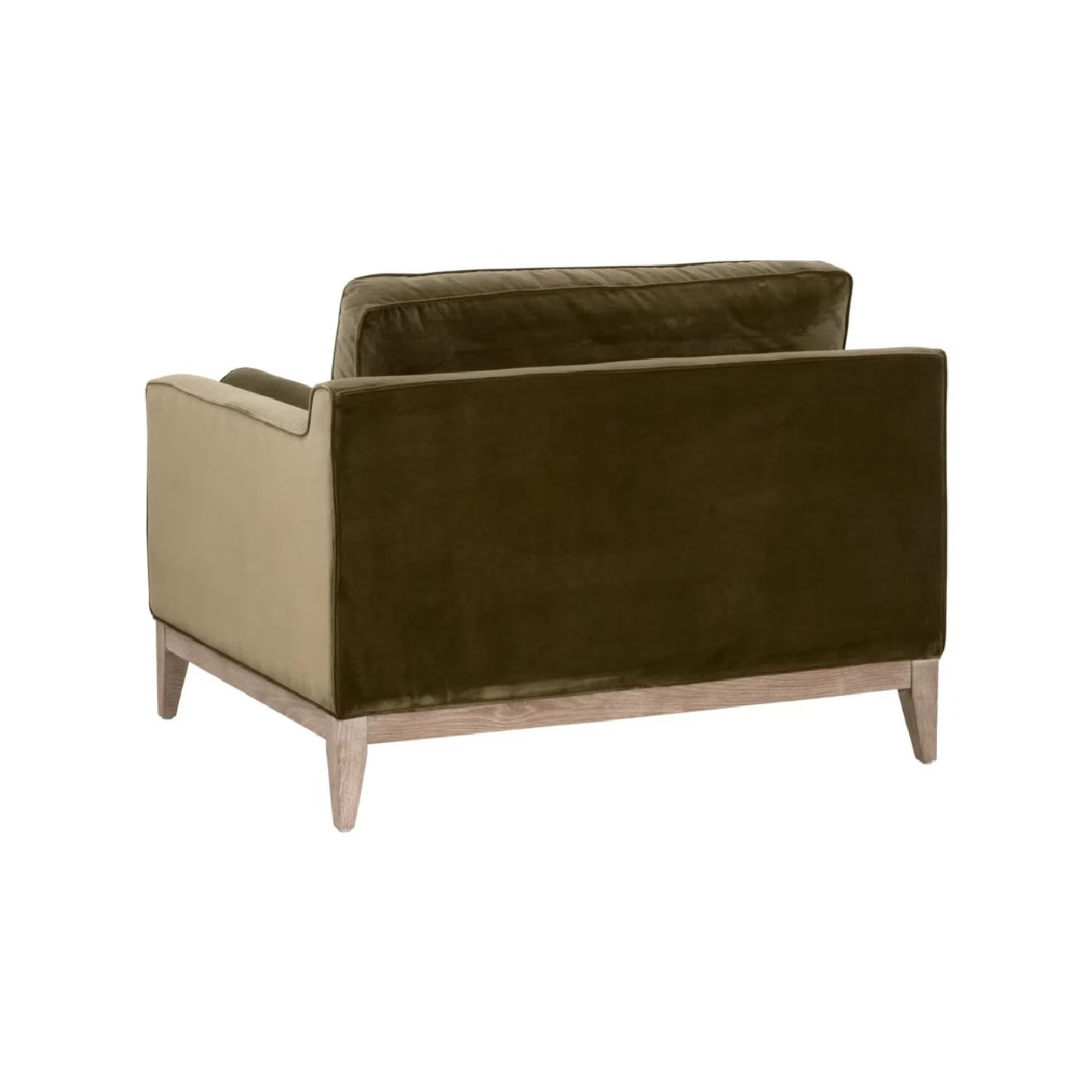 Luxury Velvet Modern Loveseat European Style for Villa