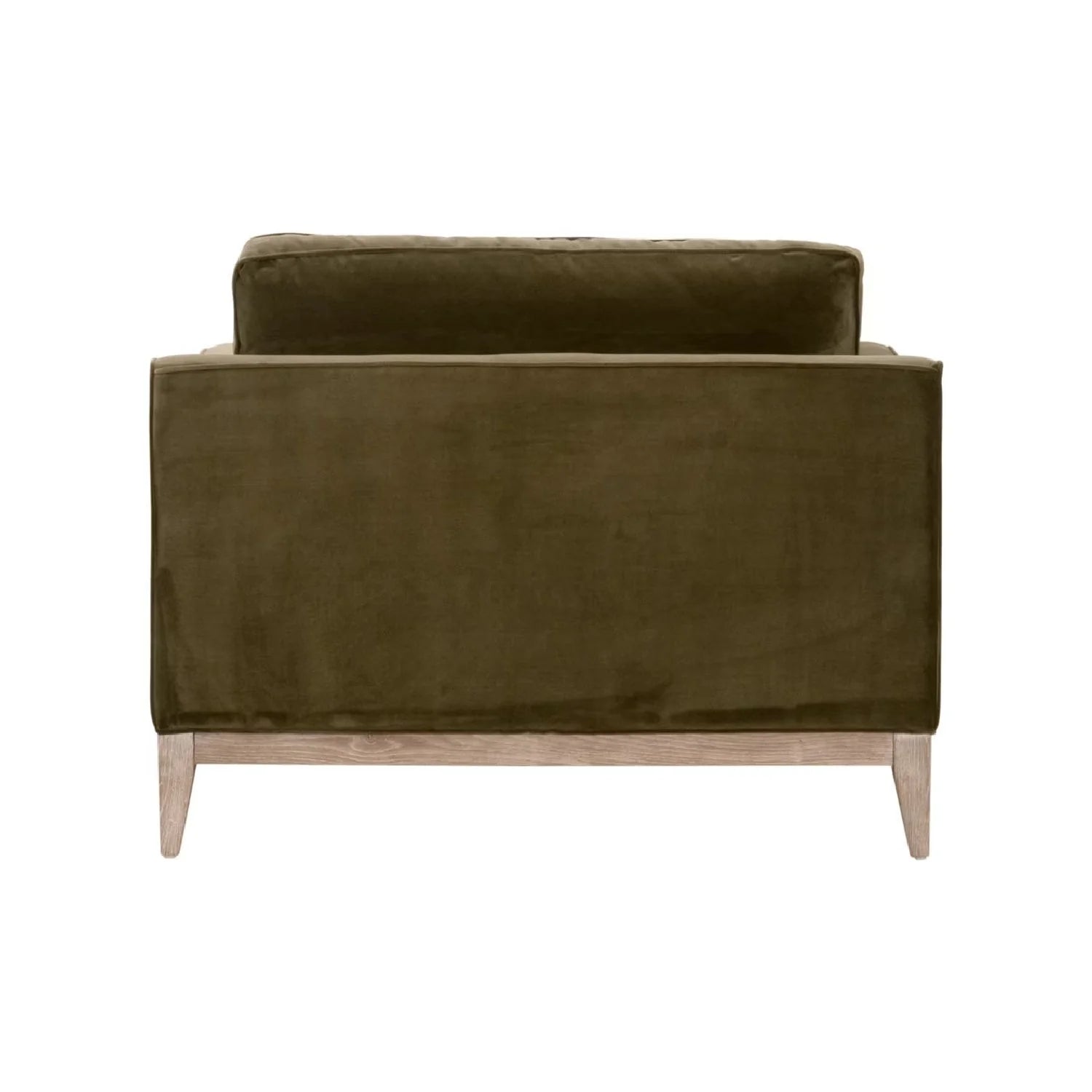 Luxury Velvet Modern Loveseat European Style for Villa