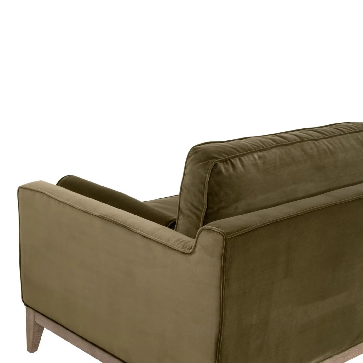 Luxury Velvet Modern Loveseat European Style for Villa