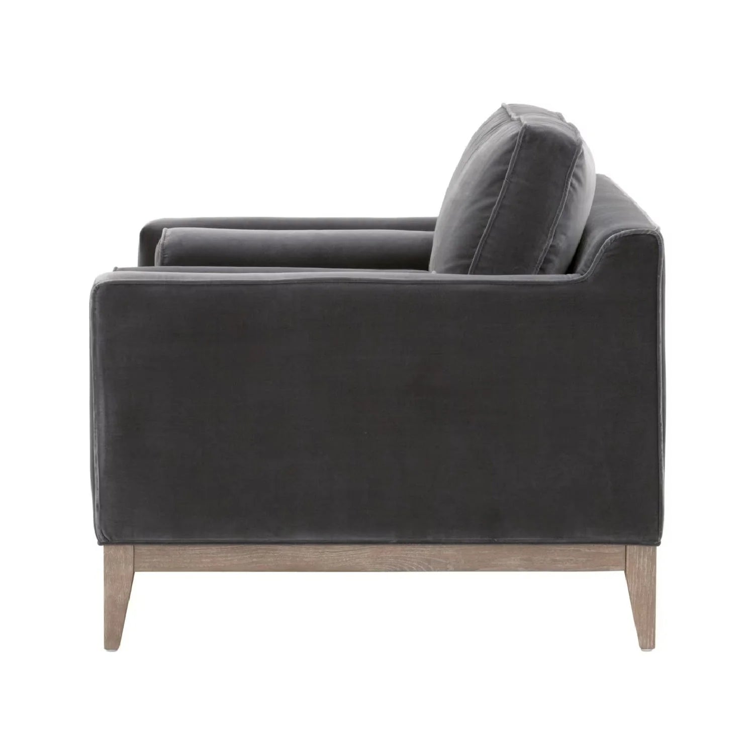 Luxury Velvet Modern Loveseat European Style for Villa