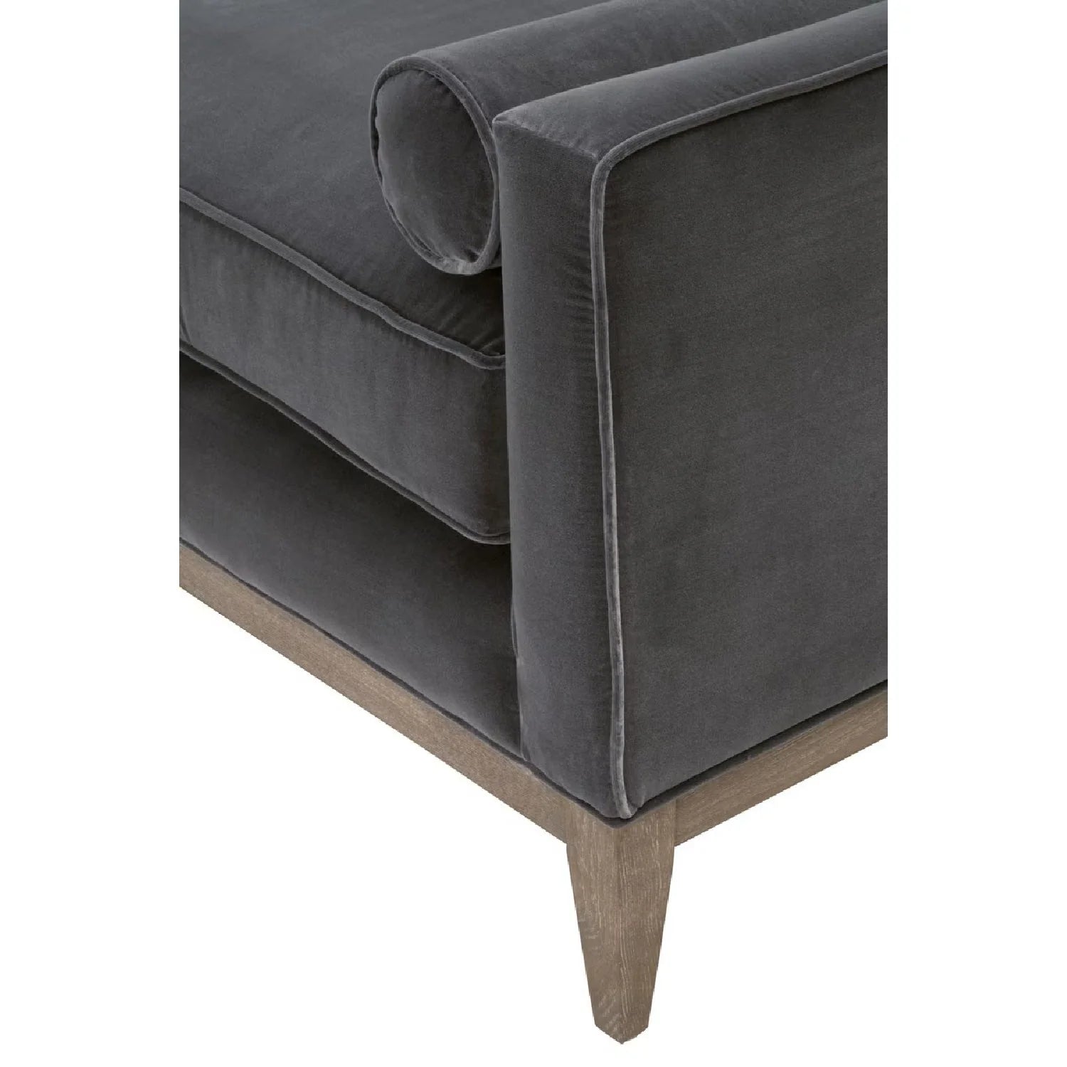 Luxury Velvet Modern Loveseat European Style for Villa
