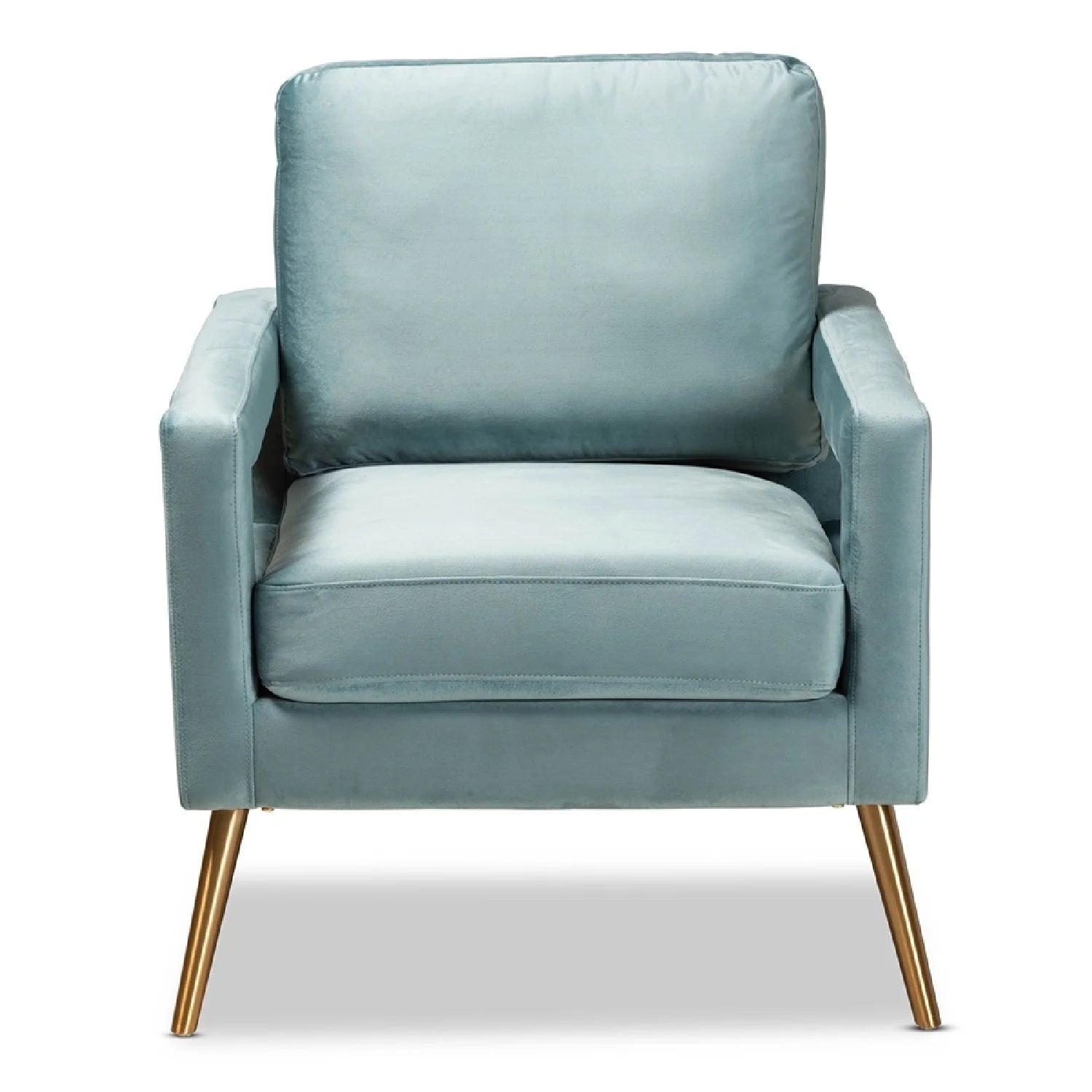 Luxury Velvet Open-Armed Accent Chair Modern Italian Style for Villa