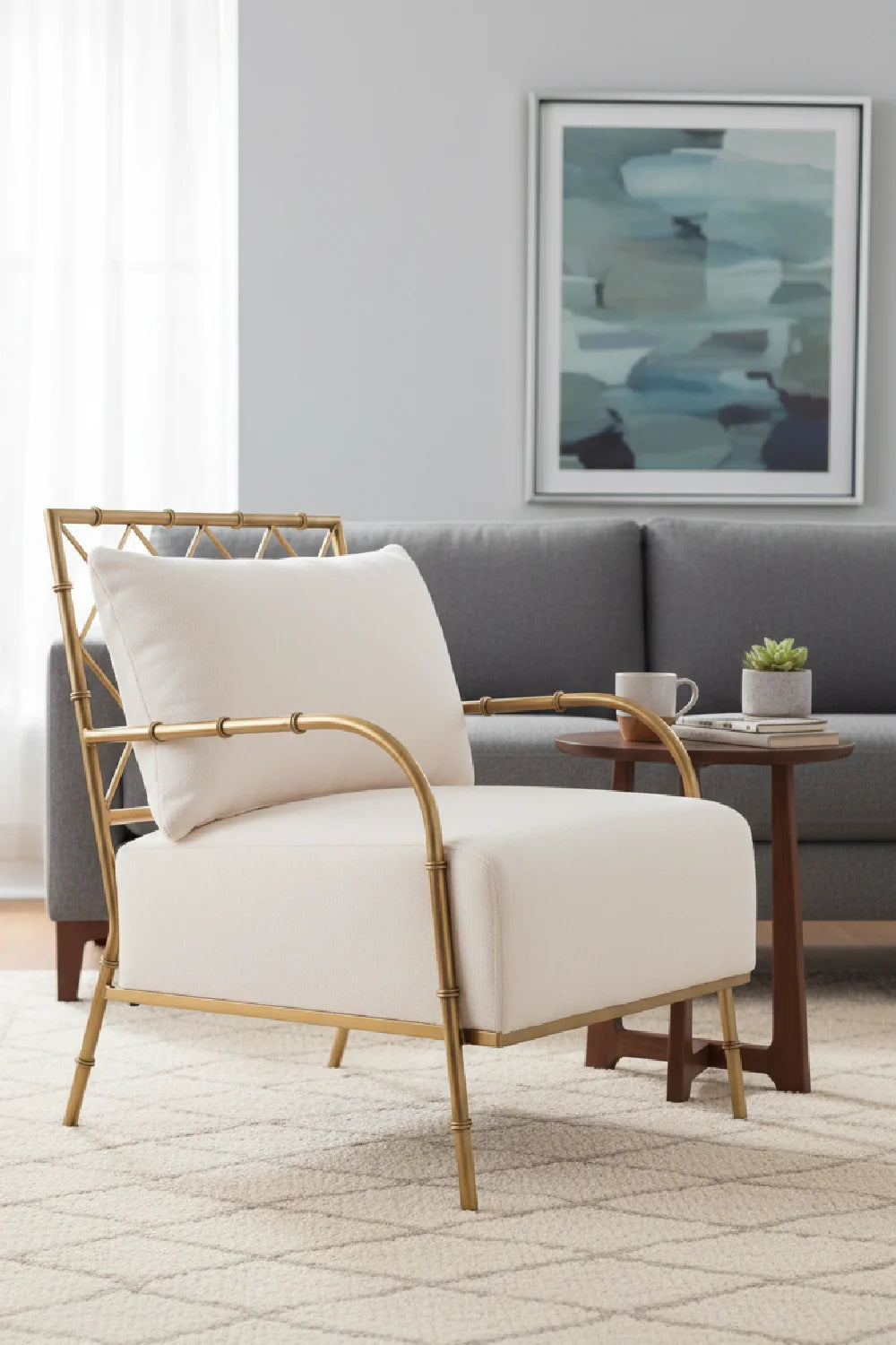 Luxury Velvet Padded Accent Lounge Chair Modern Italian Style for Villa