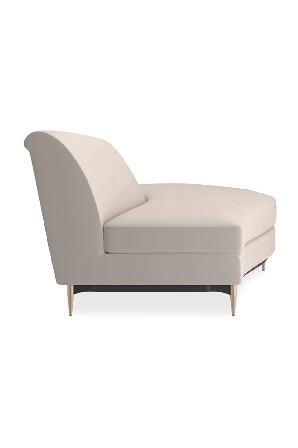 Luxury Velvet Sectional Sofa Modern Italian Style for Villa