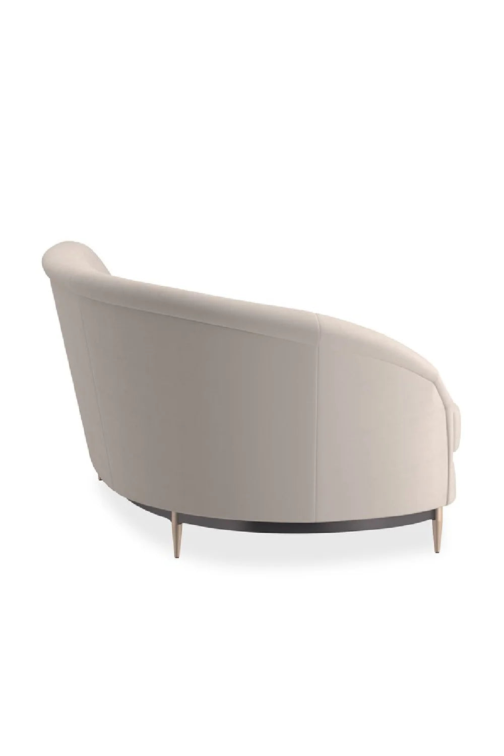 Luxury Velvet Sectional Sofa Modern Italian Style for Villa