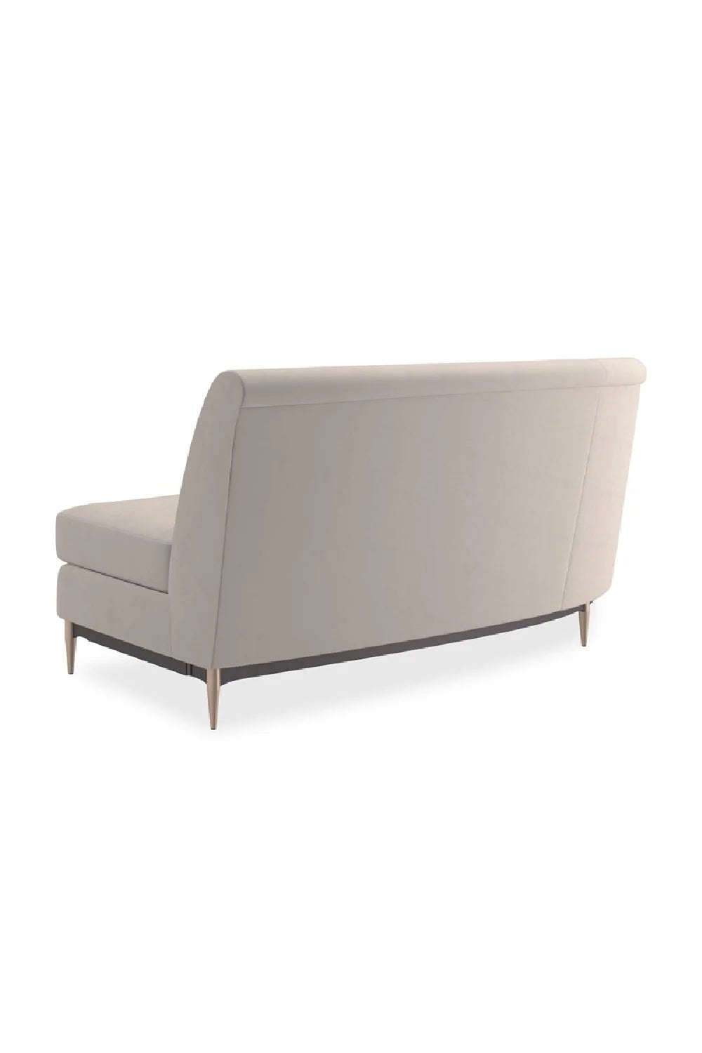 Luxury Velvet Sectional Sofa Modern Italian Style for Villa