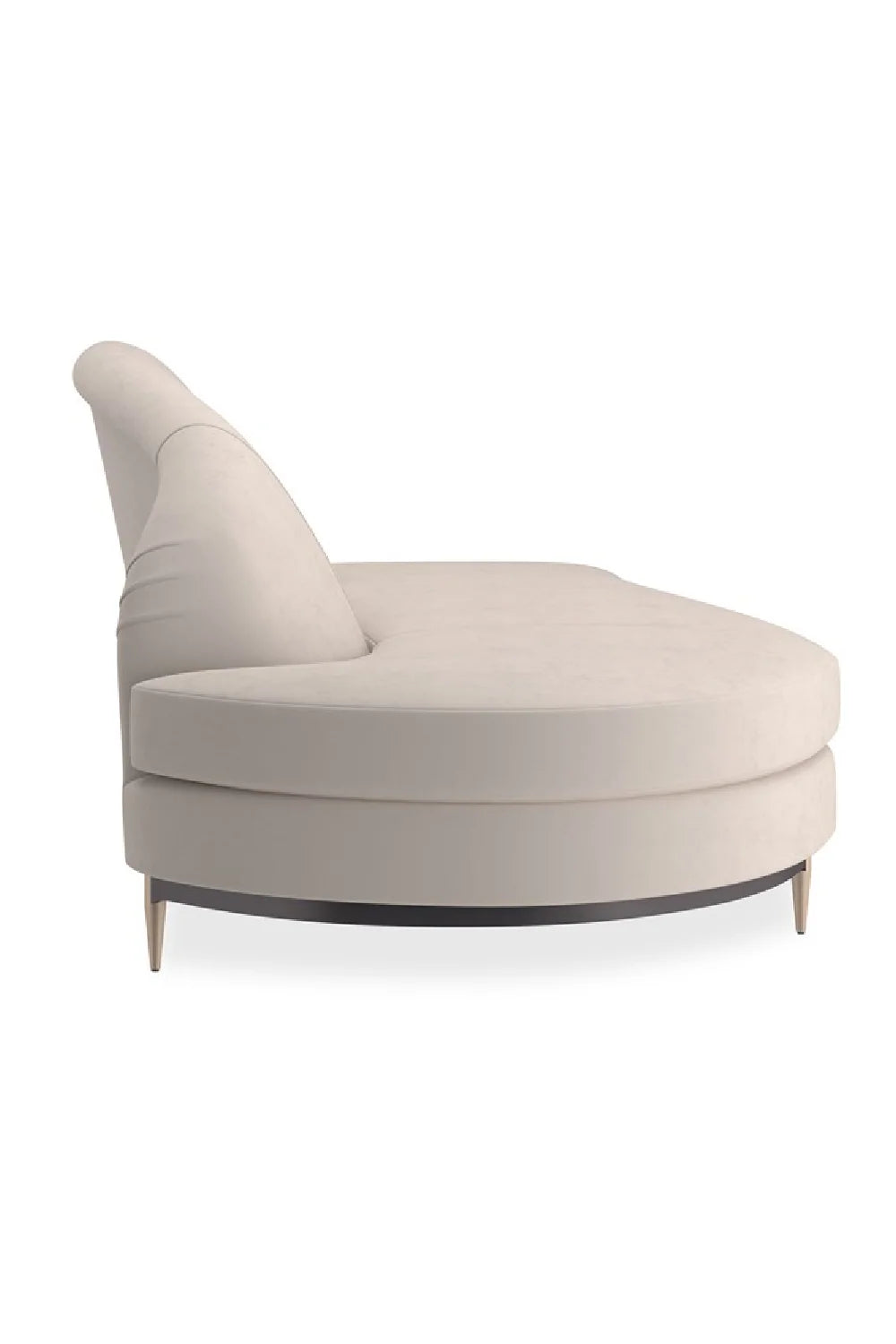 Luxury Velvet Sectional Sofa Modern Italian Style for Villa