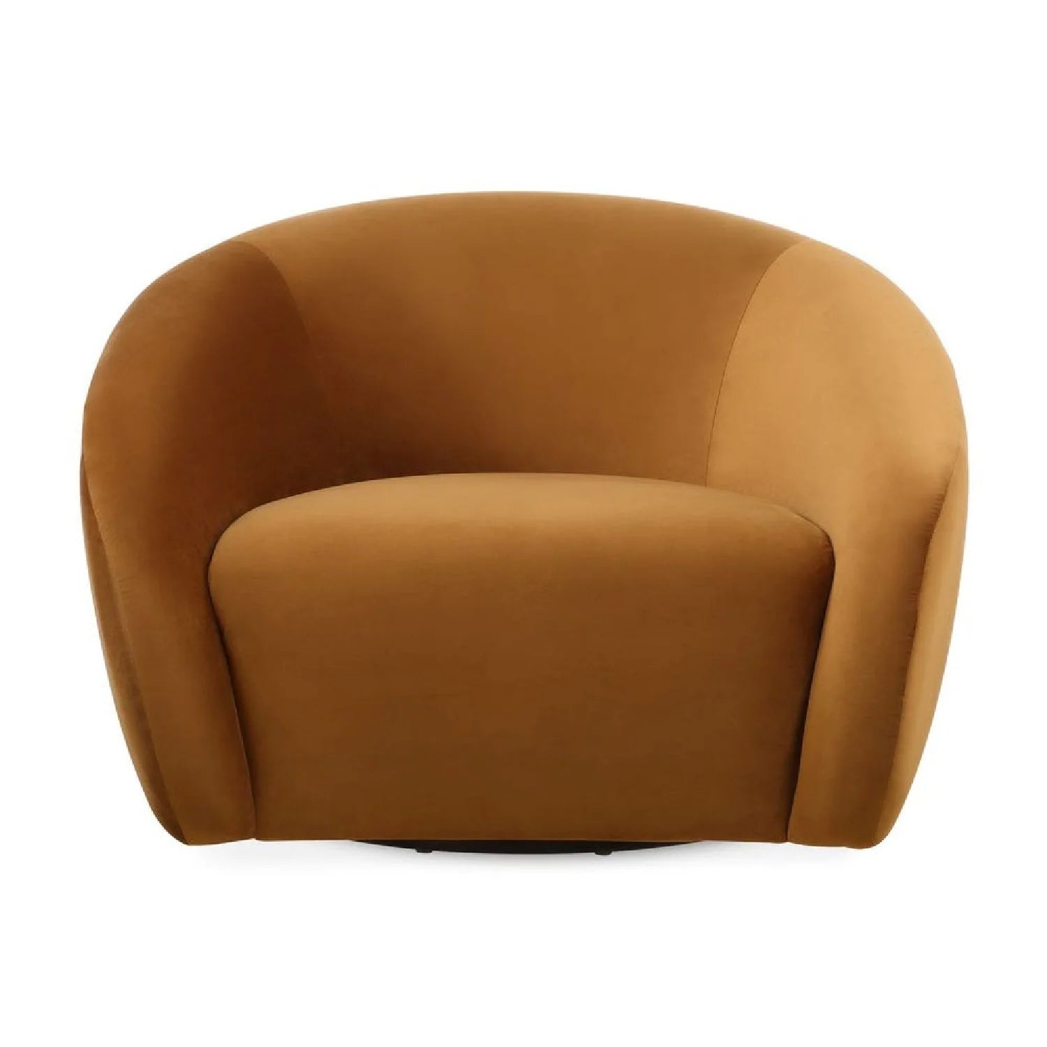 Luxury Velvet Swivel Lounge Chair Modern Italian Style for Villa