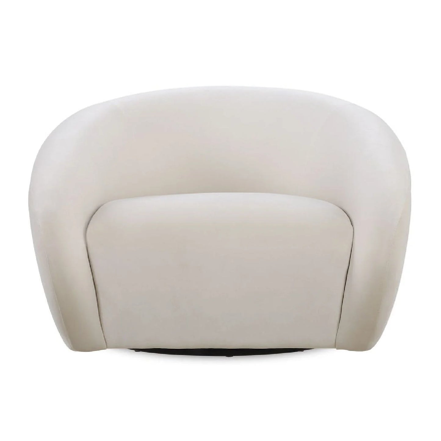 Luxury Velvet Swivel Lounge Chair Modern Italian Style for Villa