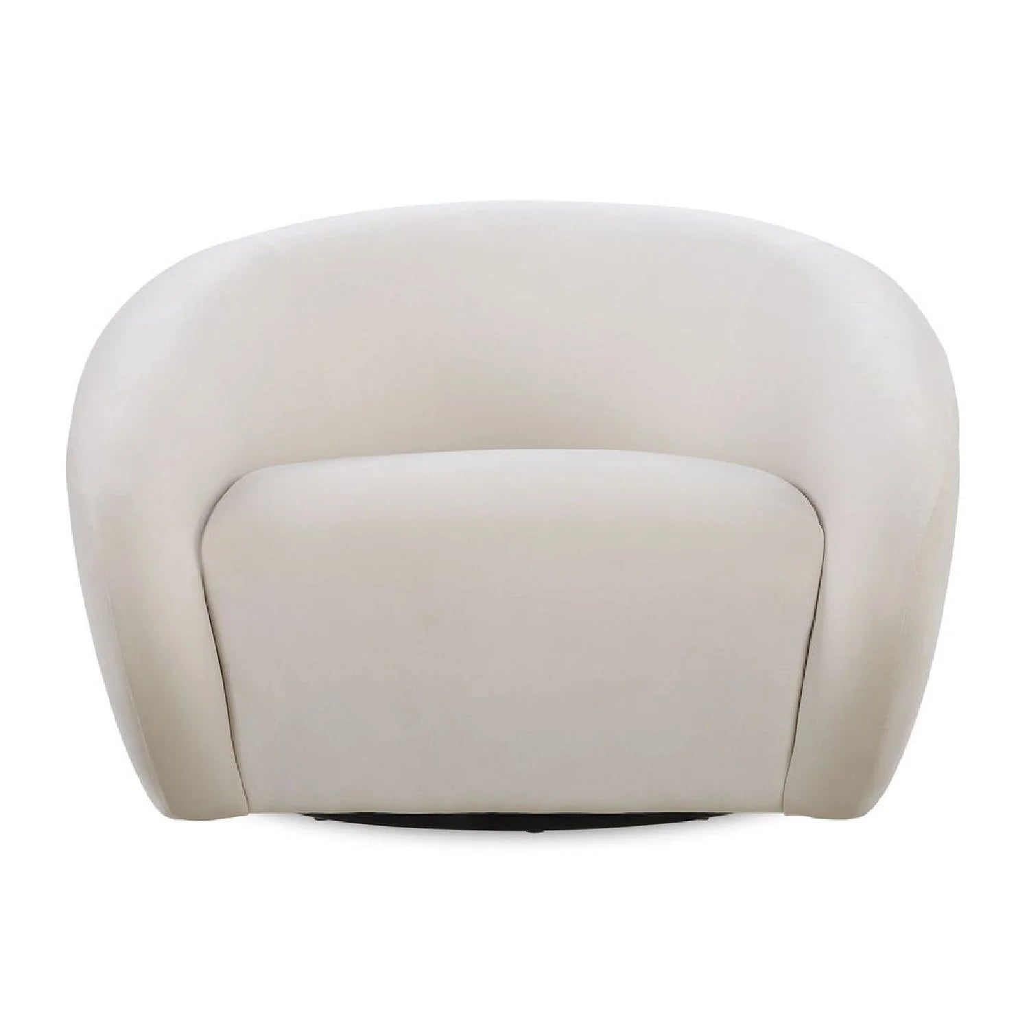 Luxury Velvet Swivel Lounge Chair Modern Italian Style for Villa