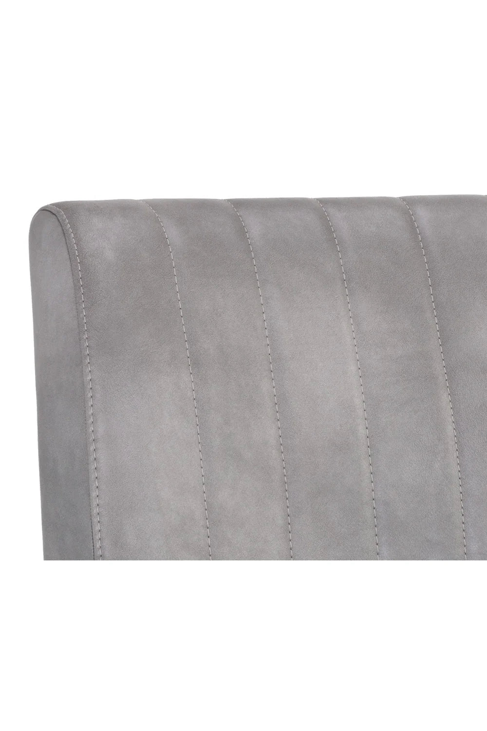 Luxury Vertical Stitched Dining Chair European Style for Villa