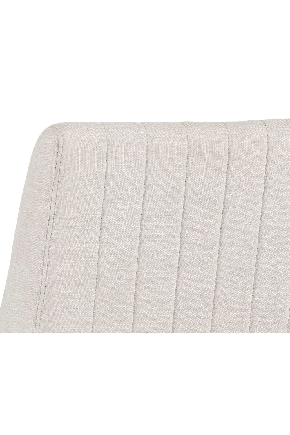 Luxury Vertical Stitched Dining Chair European Style for Villa