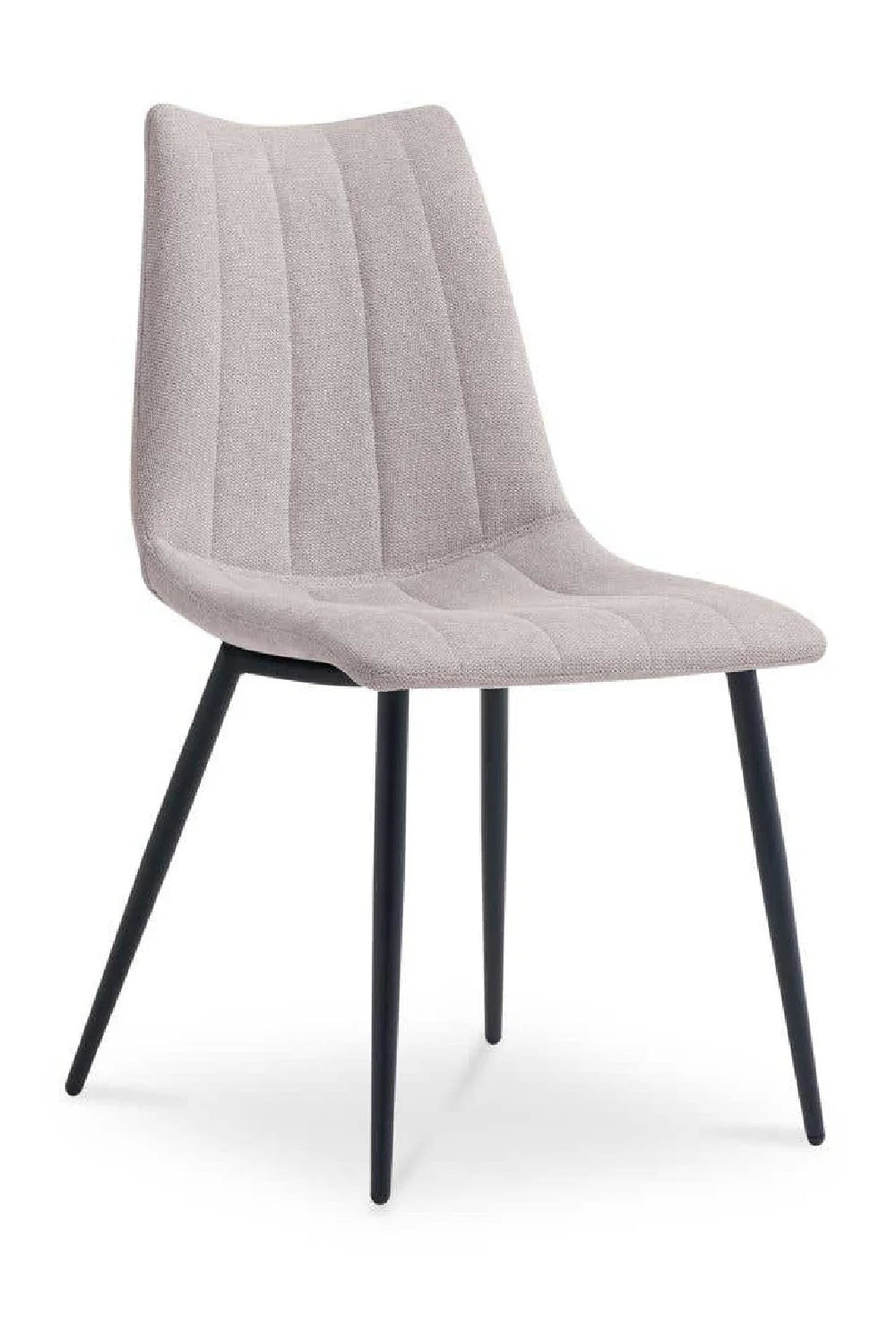 Luxury Vertical Stitched Modern Dining Side Chairs European Style for Villa