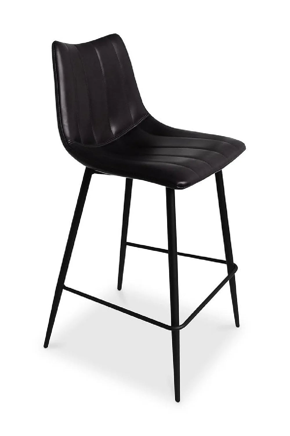 Luxury Vertical Stitched Modern Dining Side Chairs European Style for Villa