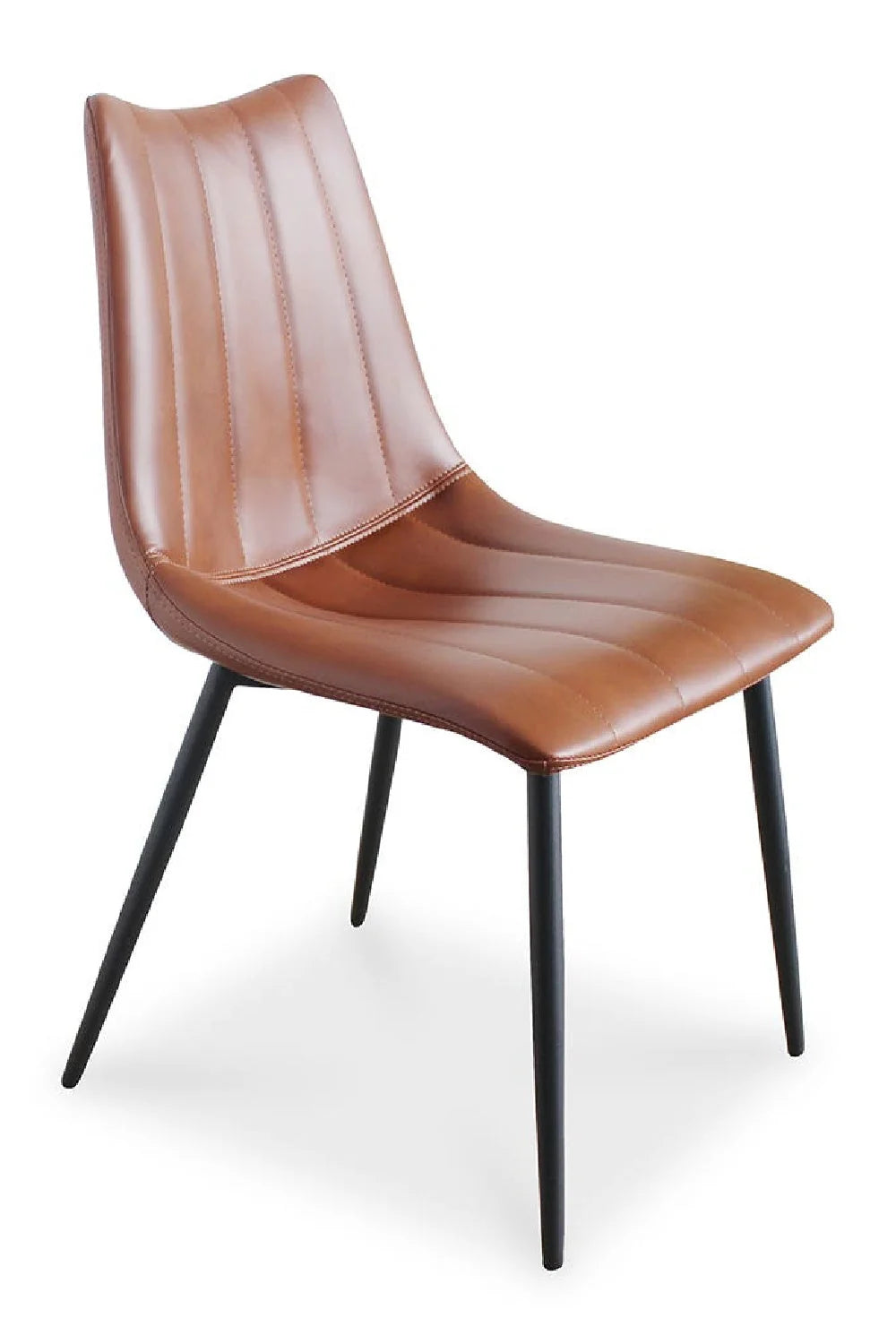 Luxury Vertical Stitched Modern Dining Side Chairs European Style for Villa