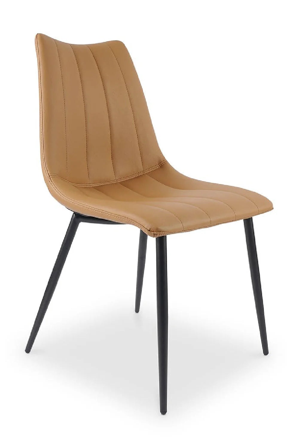 Luxury Vertical Stitched Modern Dining Side Chairs European Style for Villa