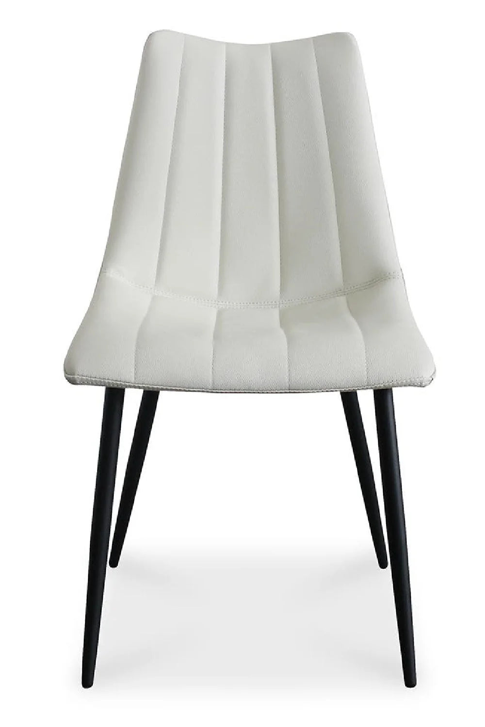 Luxury Vertical Stitched Modern Dining Side Chairs European Style for Villa