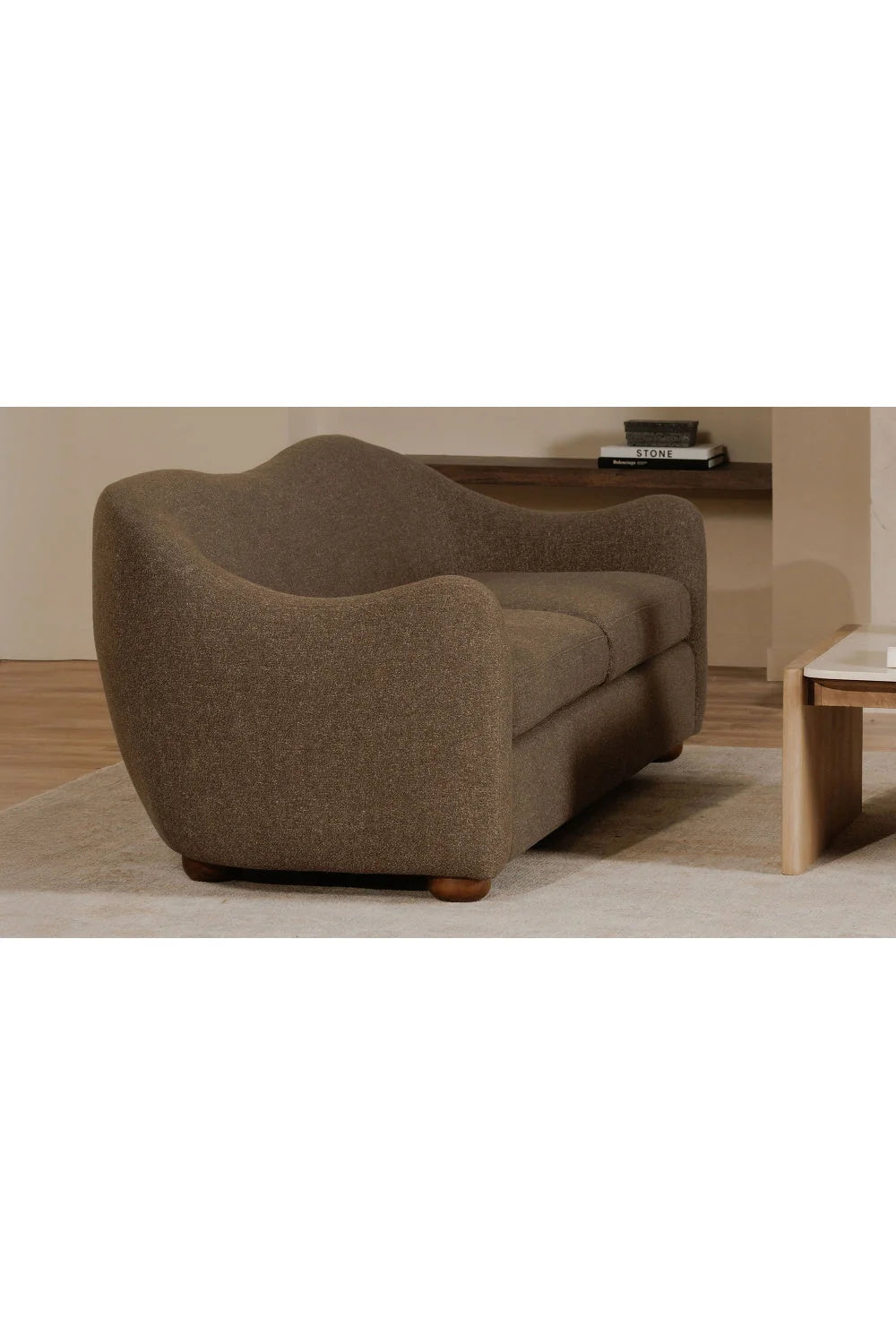 Luxury Vintage Inspired Fabric Sofa Modern Italian Style for Villa
