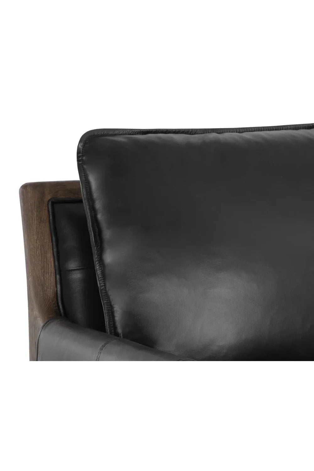 Luxury Vintage Leather Lounge Chair Modern Italian Style for Villa
