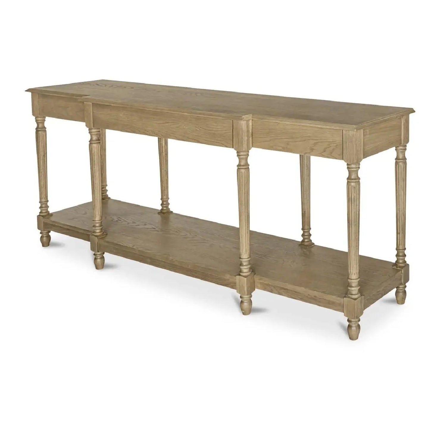 Luxury Vintage Oak Console Table Modern Italian Style for Villa