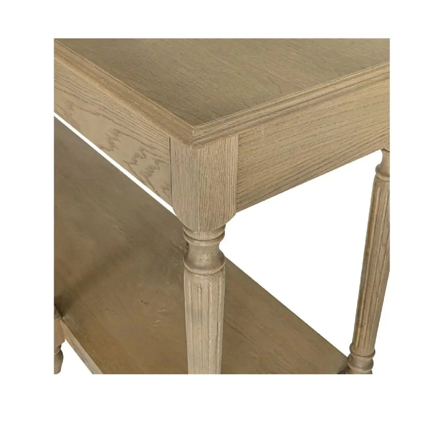 Luxury Vintage Oak Console Table Modern Italian Style for Villa