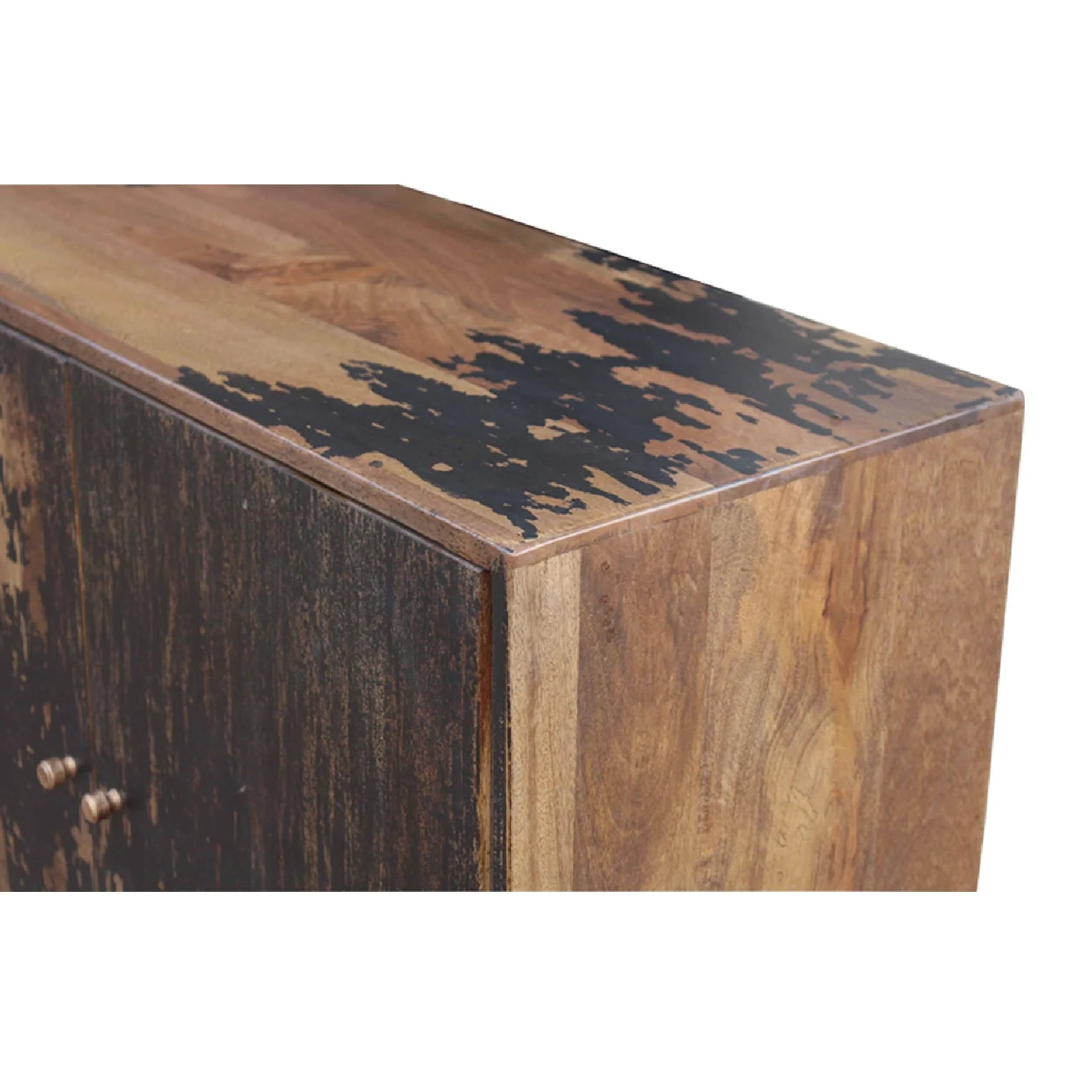 Luxury Vintage Wooden Sideboard European Style for Villa