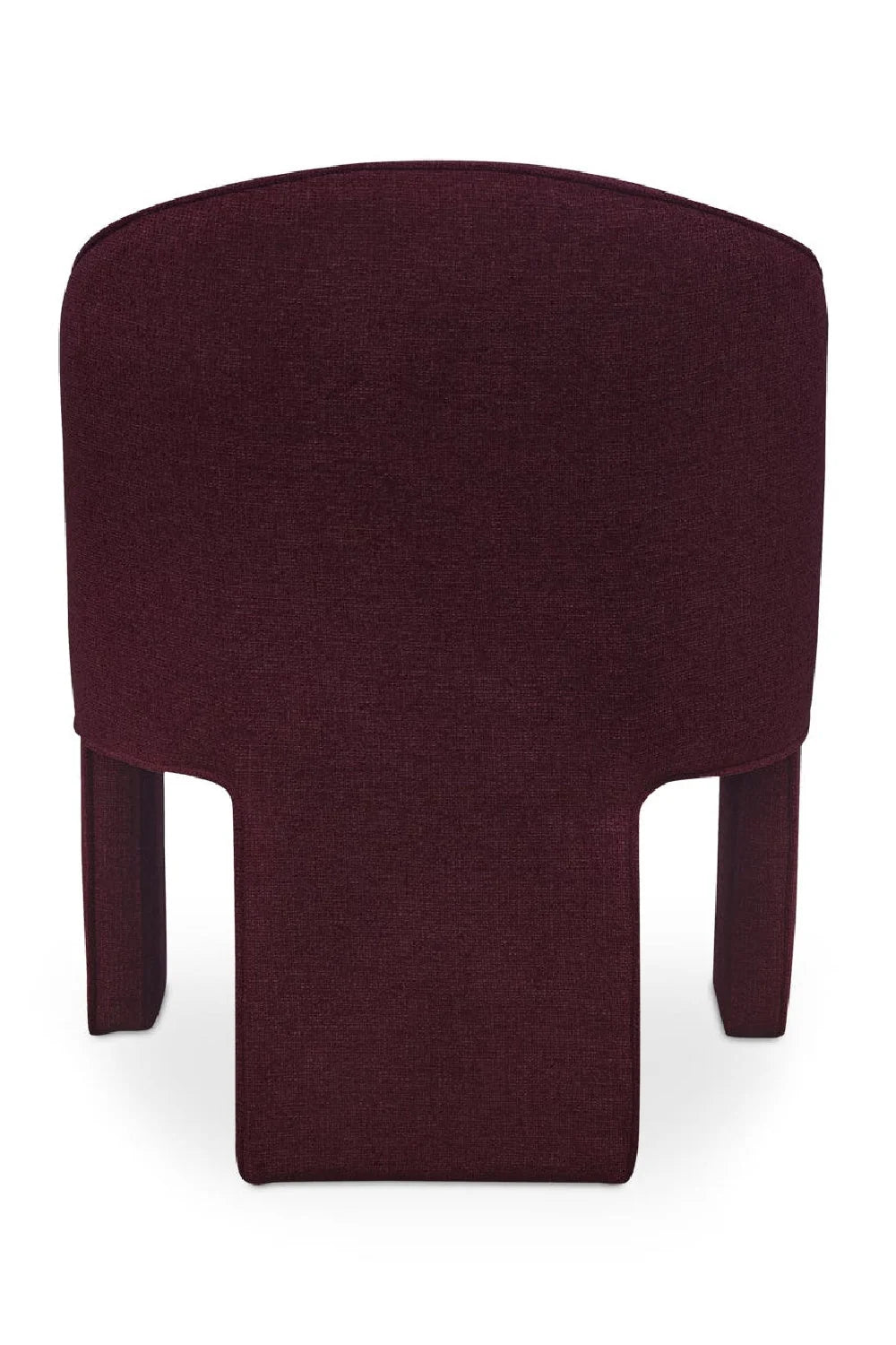 Luxury Violet 3-Legged Modern Dining Chair European Style for Villa