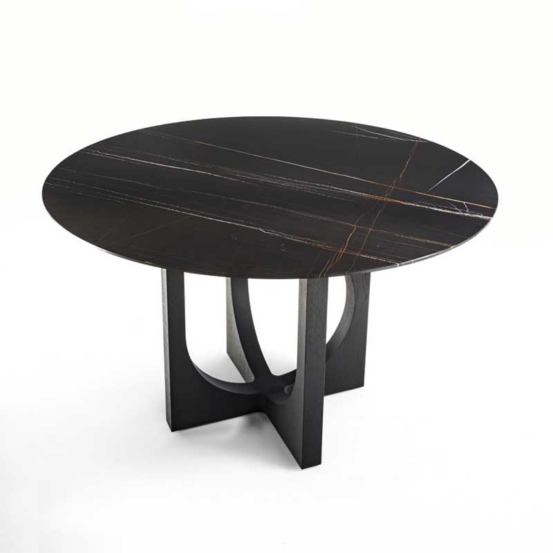 Luxury Vuoto Round Dining Table Modern Italian Style for Villa