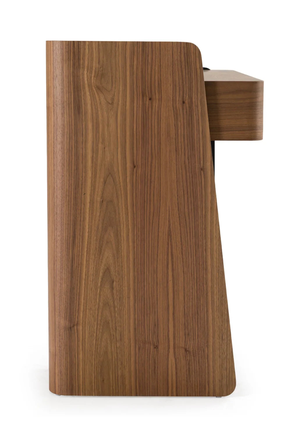 Luxury Walnut 2-Drawer Modern Desk European Style for Villa