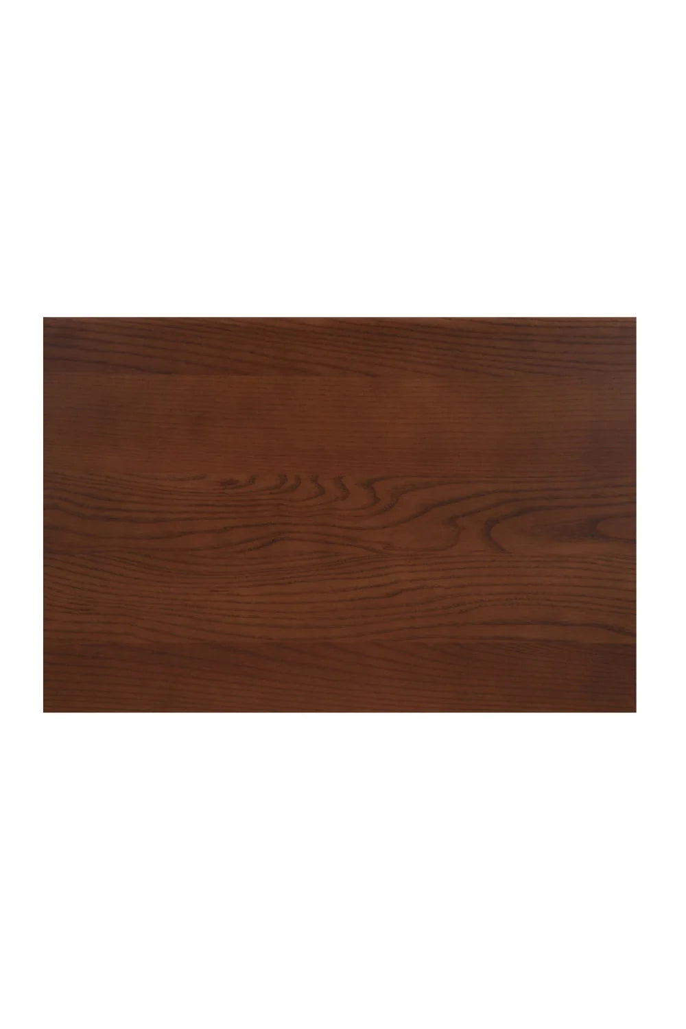 Luxury Walnut-Stained Ash Dining Table Modern Italian Style for Villa