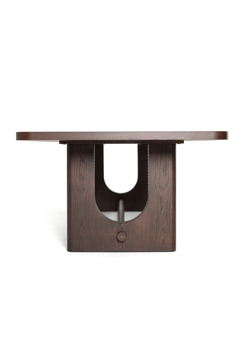 Luxury Walz Trestle Oak Dining Table Modern Italian Style for Villa