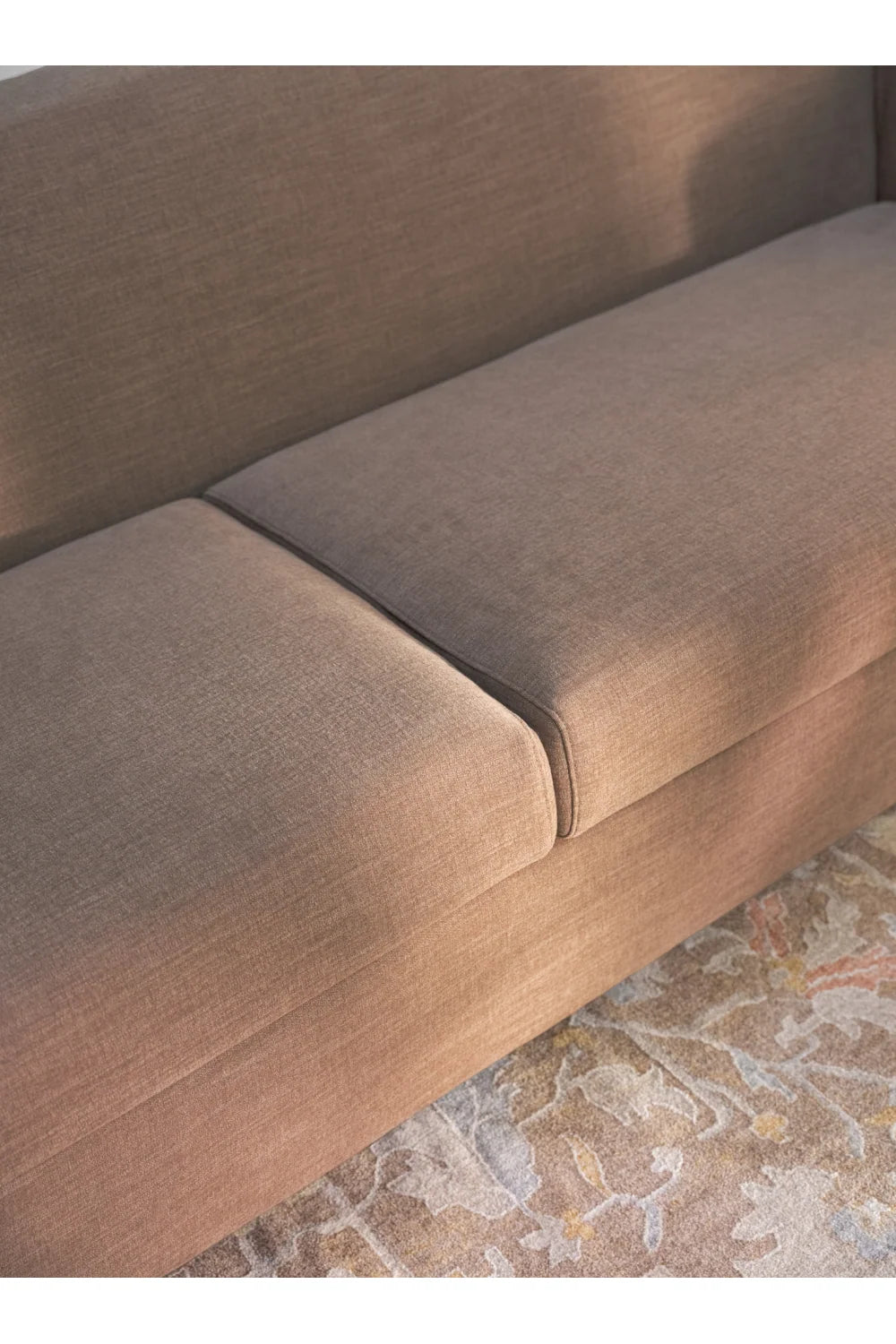 Luxury Washed Linen Sofa Modern Italian Style for Villa