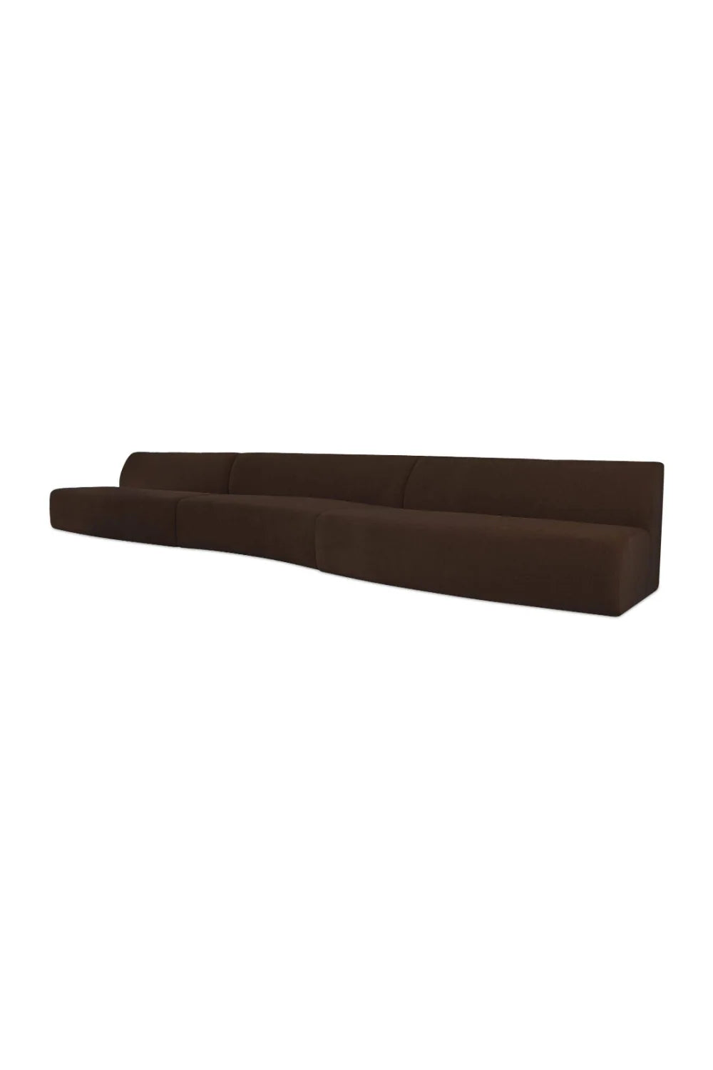Luxury Wave Modular Sofa Modern Italian Style for Villa