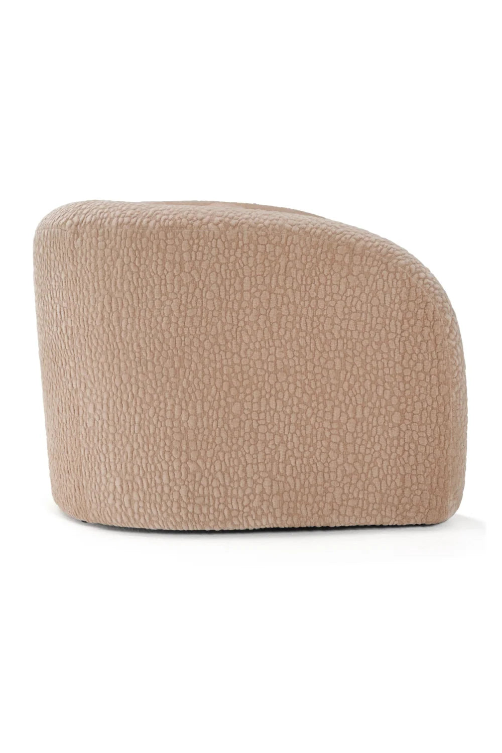 Luxury Wavy Back 4-Seater Sofa Modern Italian Style for Villa