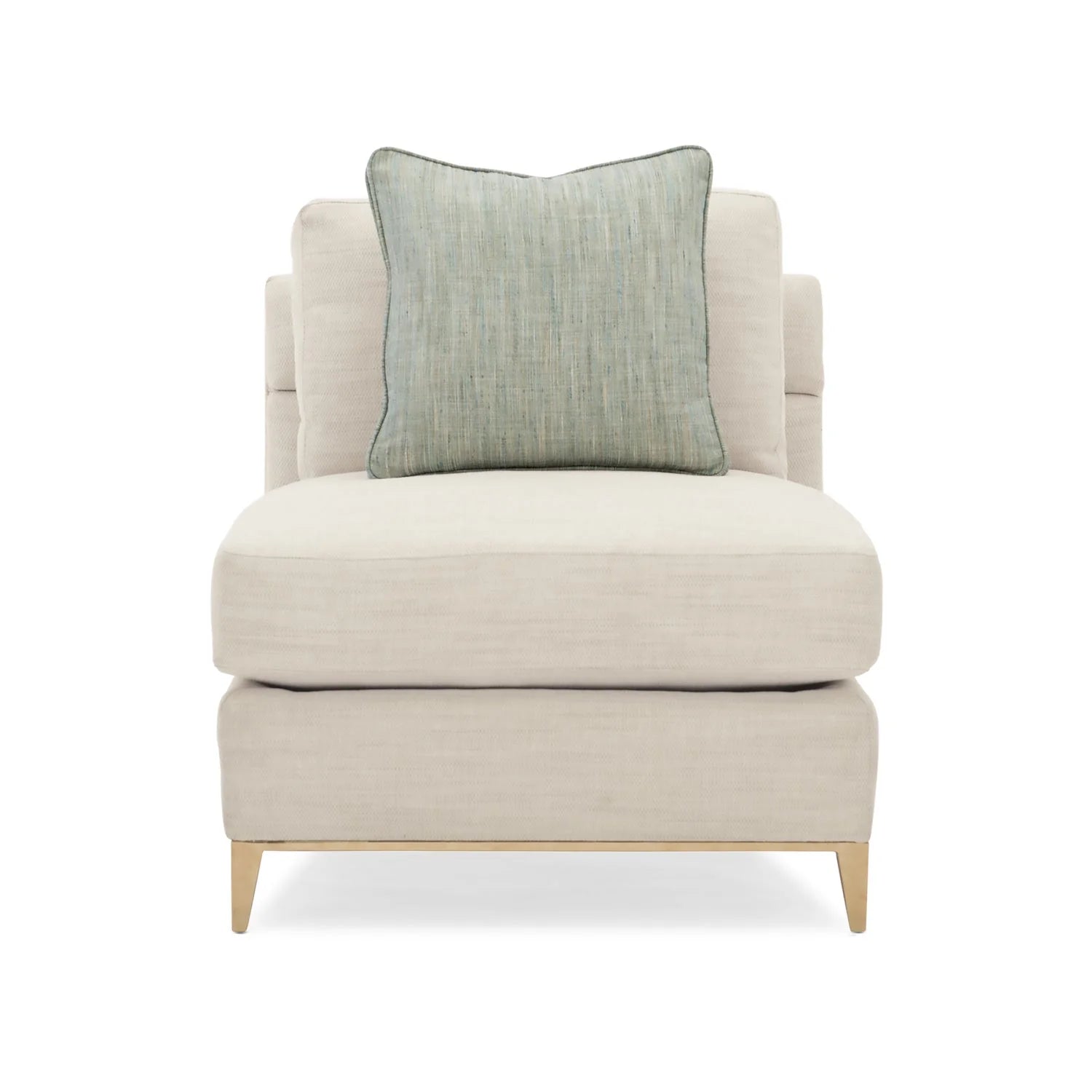 Luxury Wavy Quilted Lounge Chair Modern Italian Style for Villa