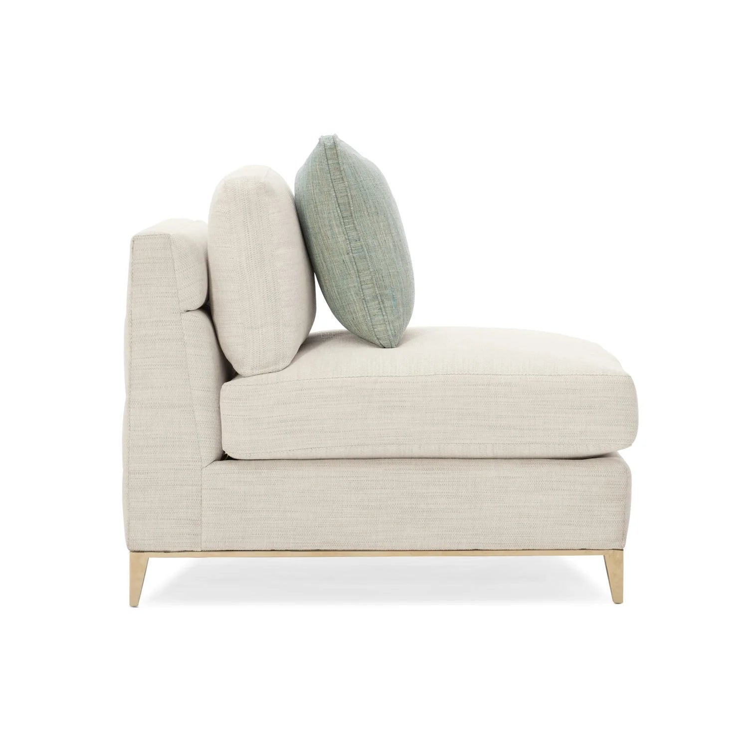 Luxury Wavy Quilted Lounge Chair Modern Italian Style for Villa