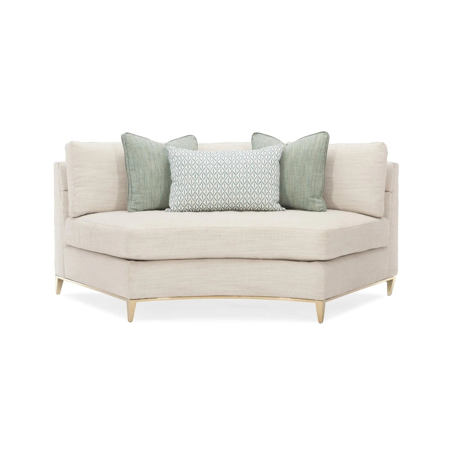Luxury Wavy Quilted Sectional Sofa Modern Italian Style for Villa