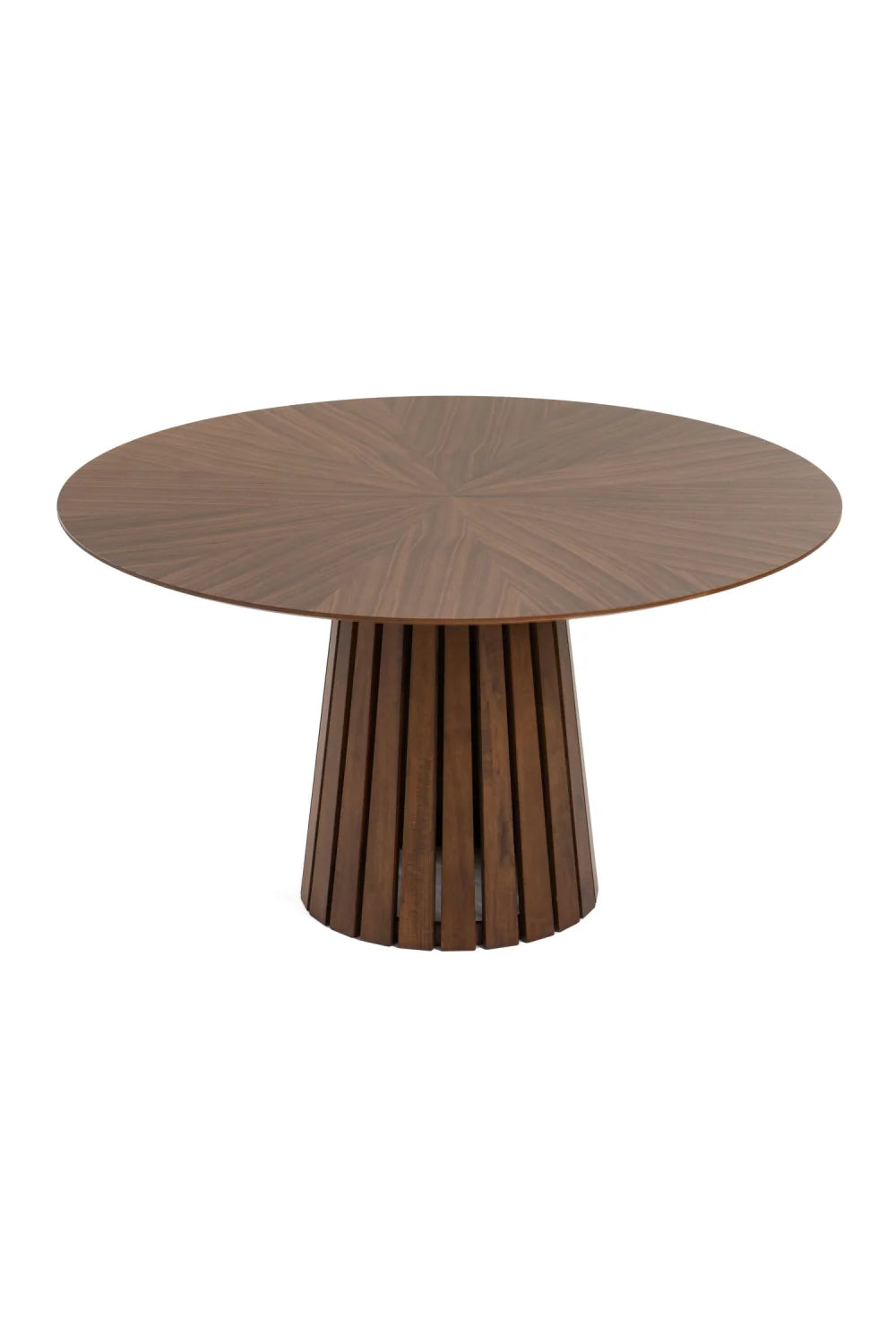 Luxury Weiss Round Pedestal Dining Table Modern Italian Style for Villa