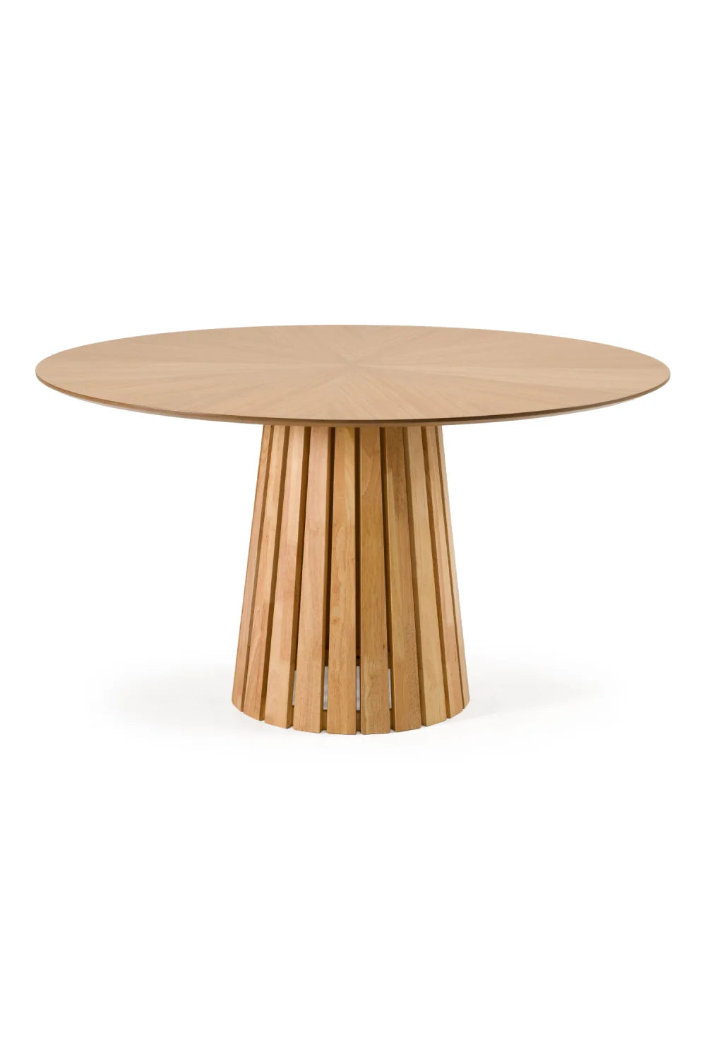 Luxury Weiss Round Pedestal Dining Table Modern Italian Style for Villa